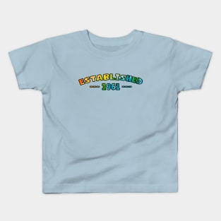 Established 1961 Kids T-Shirt